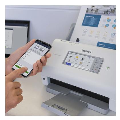 Imagem de Scanner Portatil de Mesa Brother Ads4900w Duplex A4 - Wifi- Bivolt