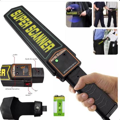 Imagem de Scanner Profissional Manual Portátil de Metais Alta Sensibilidade