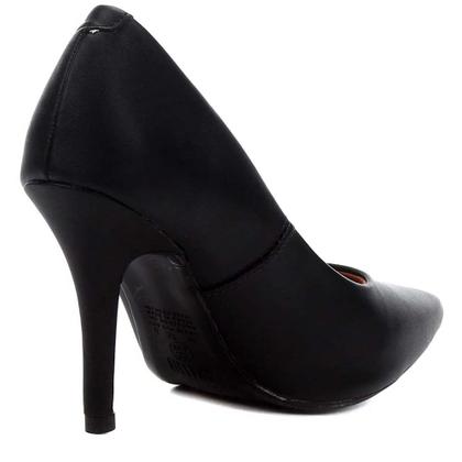 Imagem de Scarpin Feminino Salto Alto Pelica Preto Vizzano 1184.1101