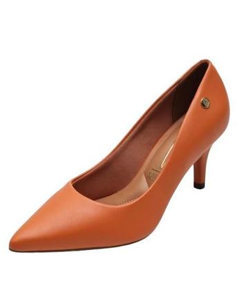 Imagem de Scarpin Feminino Vizzano Salto Baixo 7,5cm Bico Fino 1185702