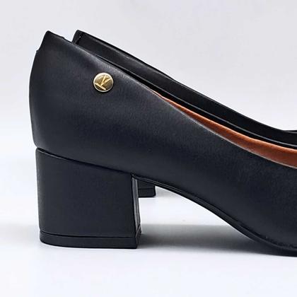 Imagem de Scarpin Feminino Vizzano Salto Grosso Baixo Estilo 1220.315