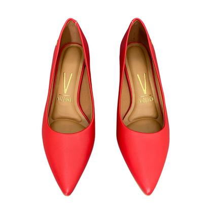 Imagem de Scarpin Feminino Vizzano Salto Médio Bloco Grosso