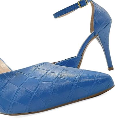 Imagem de Scarpin Mozione Sapato Feminino Salto Alto 10cm Com Fivela 107