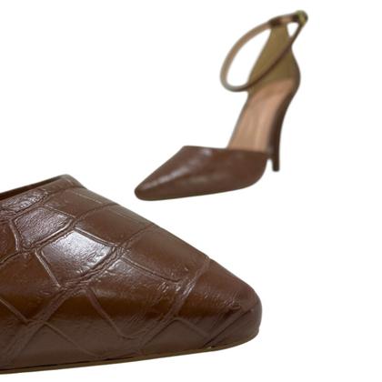 Imagem de Scarpin Mozione Sapato Feminino Salto Alto 10cm Com Fivela 107