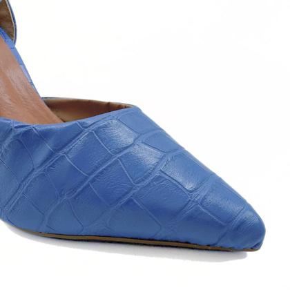 Imagem de Scarpin Mozione Sapato Feminino Salto Alto 10cm Com Fivela 107