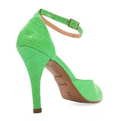 Imagem de Scarpin Mozione Sapato Feminino Salto Alto 10cm Com Fivela 107