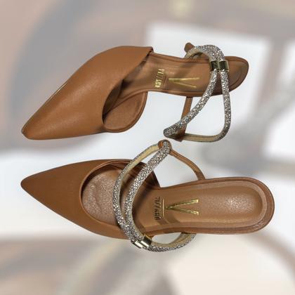 Imagem de Scarpin Mule Caramelo Vizzano 11851138