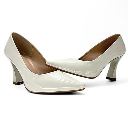 Imagem de Scarpin Salto Alto 8cm Mozione Sapato Taça Calçado Conforto Macio 18