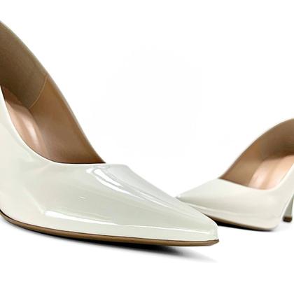 Imagem de Scarpin Salto Alto 8cm Mozione Sapato Taça Calçado Conforto Macio 18