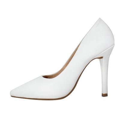 Imagem de Scarpin Salto Alto Fino 10 cm Luiza Sobreira Branco Mod. 2258