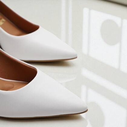 Imagem de Scarpin Salto Médio 7cm Pelica Feminina Vizzano