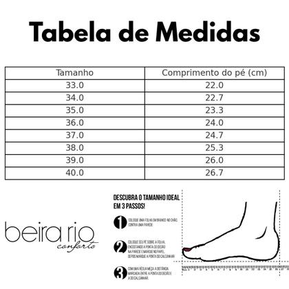 Imagem de Scarpin Slingback de Salto Bloco Feminino Beira Rio 4182.220 Marrom