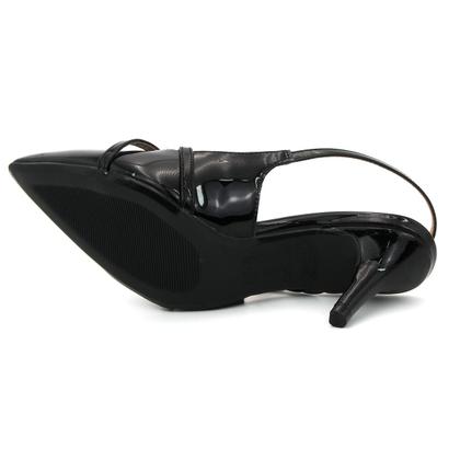Imagem de Scarpin Vizzano 1185.1124 Salto Medio Slingback Fivela Moda