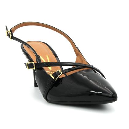 Imagem de Scarpin Vizzano 1185.1124 Salto Medio Slingback Fivela Moda