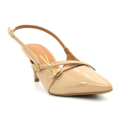 Imagem de Scarpin Vizzano 1185.1124 Salto Medio Slingback Fivela Moda