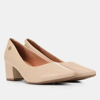 Imagem de Scarpin Vizzano Bico Fino Salto Bloco 1220.315