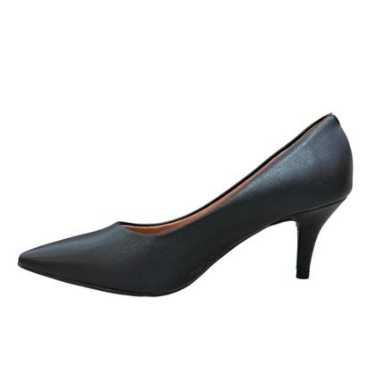Imagem de Scarpin Vizzano Feminino Salto Baixo Fino Macio Original Pre
