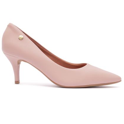 Imagem de Scarpin Vizzano Feminino Salto Baixo Fino Macio Original
