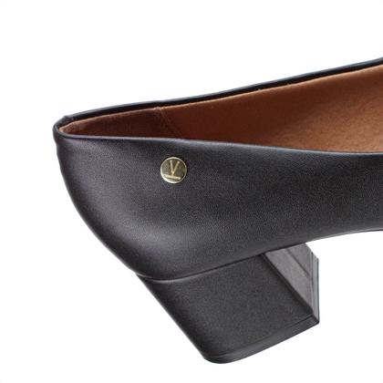 Imagem de Scarpin Vizzano Pelica Salto Bloco Preto - Feminino