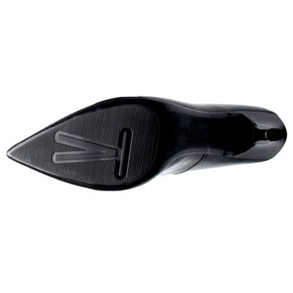 Imagem de Scarpin Vizzano Salto Alto Bico Fino Verniz - Preto