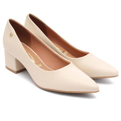 Imagem de Scarpin Vizzano Salto Médio Bloco Sapato Confortável
