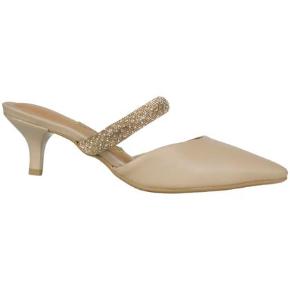 Imagem de Scarpin Vizzano Salto Médio Brilho Mule Elegante 1122.886