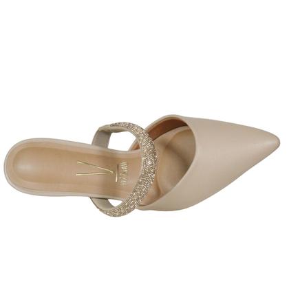 Imagem de Scarpin Vizzano Salto Médio Brilho Mule Elegante 1122.886