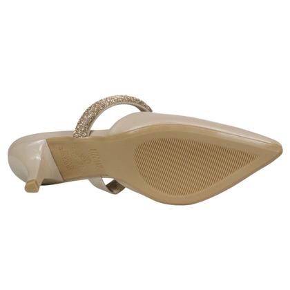 Imagem de Scarpin Vizzano Salto Médio Brilho Mule Elegante 1122.886
