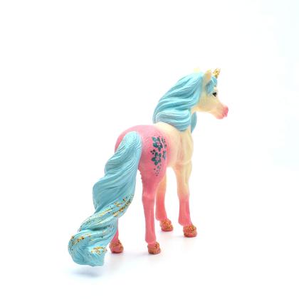 Imagem de Schleich bayala, Brinquedos unicórnios, presentes de unicórnio para meninas e meninos de 5 a 12 anos, Florany Unicorn Foal