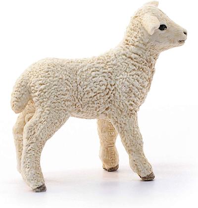 Imagem de SCHLEICH Farm World, Brinquedo de Páscoa, Estatueta animal, Brinquedos de Fazenda para Meninos e Meninas de 3 a 8 anos, Cordeiro