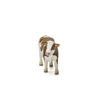 Imagem de SCHLEICH Farm World, Estatueta animal, Brinquedos de Fazenda para Meninos e Meninas de 3 a 8 anos, Vaca Simental