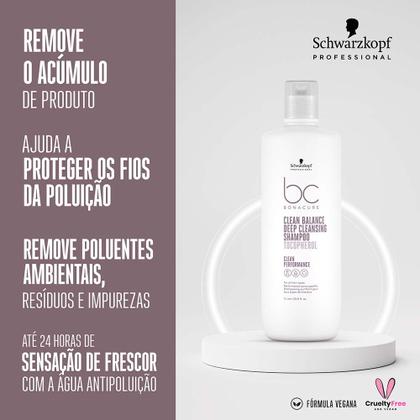Imagem de Schwarzkopf BC Clean Performance Balance Deep Cleansing - Shampoo