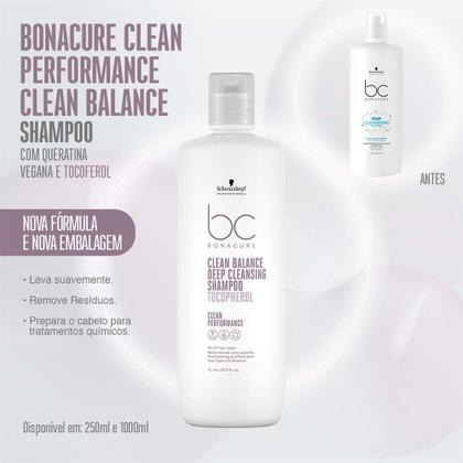 Imagem de Schwarzkopf BC Clean Performance Balance Deep Cleansing - Shampoo