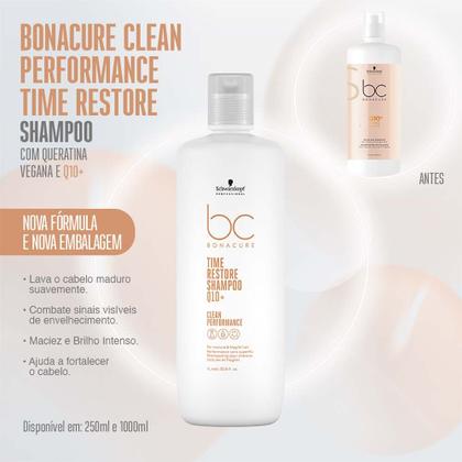 Imagem de Schwarzkopf BC Clean Performance Q10+ Time Restore - Shampoo