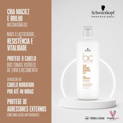 Imagem de Schwarzkopf BC Clean Performance Q10+ Time Restore - Shampoo