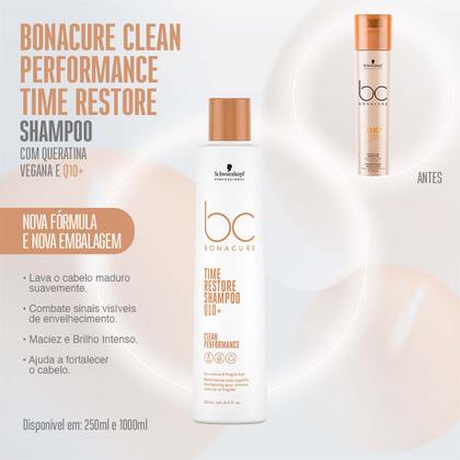 Imagem de Schwarzkopf BC Clean Performance Q10+ Time Restore - Shampoo
