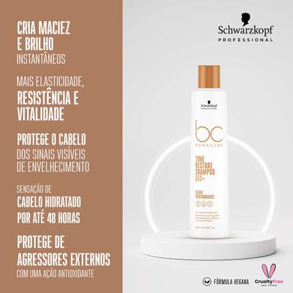 Imagem de Schwarzkopf BC Clean Performance Q10+ Time Restore - Shampoo