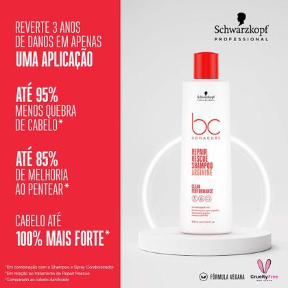Imagem de Schwarzkopf BC Clean Performance Repair Rescue - Shampoo