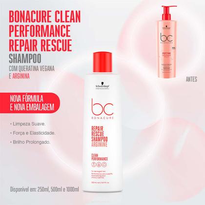 Imagem de Schwarzkopf BC Clean Performance Repair Rescue - Shampoo