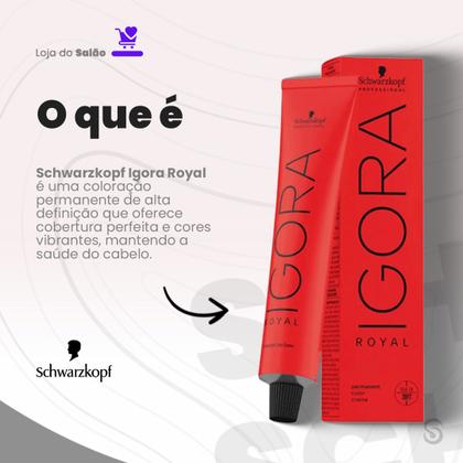 Imagem de Schwarzkopf Igora Royal Coloração 6/99 Louro Escuro Violeta Extra  60ml