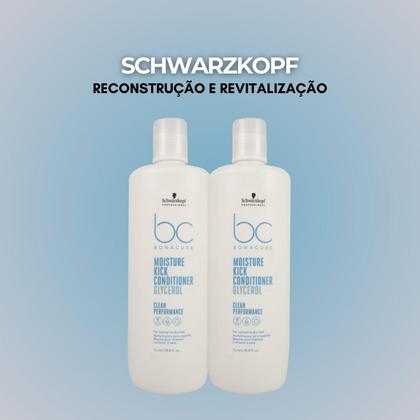 Imagem de Schwarzkopf Moisture Kick Kit 2 Condicionador 1L