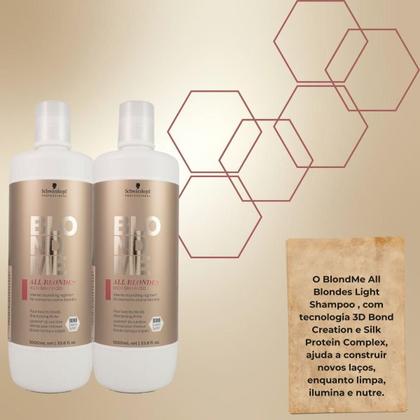 Imagem de Schwarzkopf Professional BlondMe All Blondes Rich Kit 2 Shampoo 1L