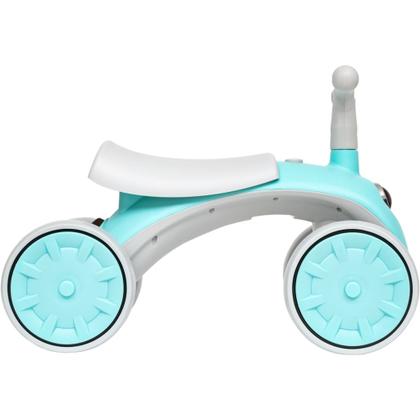Imagem de Scooter Bike Bicicleta de Equilibrio Azul Infantil Bebe Criança 4 Rodas 18032 Buba