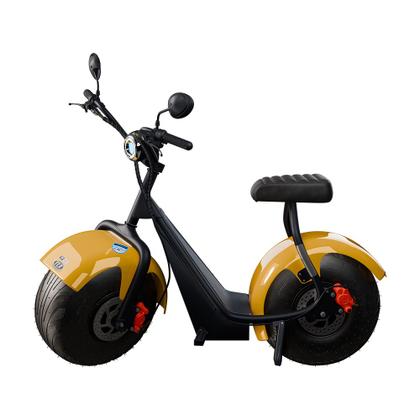 Imagem de Scooter Elétrica Tui 1000w Amarela Autonomia 60km