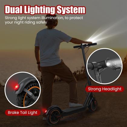 Imagem de Scooter elétrico Widoway Dobrável 500W 19Mph 30Km/h 30Km