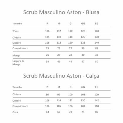 Imagem de Scrub Conjunto Masculino em Oxford Aston Verde