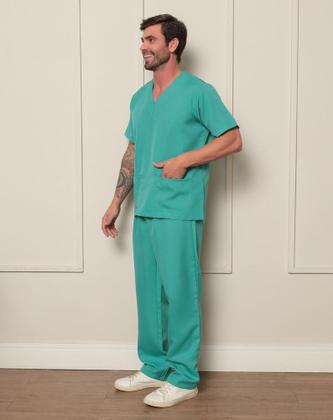 Imagem de Scrub Conjunto Masculino em Oxford Aston Verde