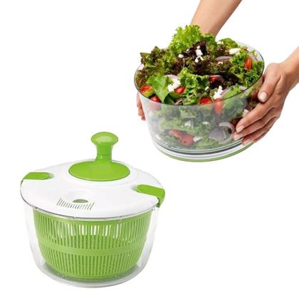 Imagem de Seca Salada Centrífuga Secador Folhas Verduras Legumes 5L