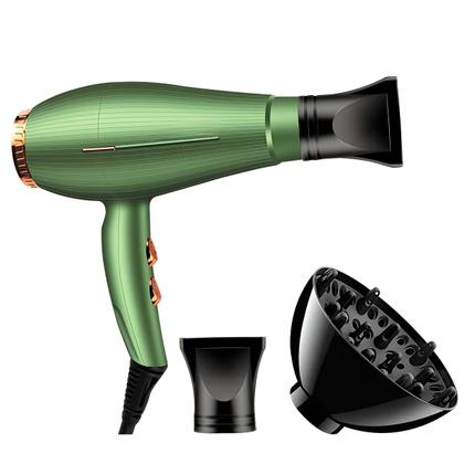 Imagem de Secador de Cabelo 110V Profissional Difusor de Calor Lilás