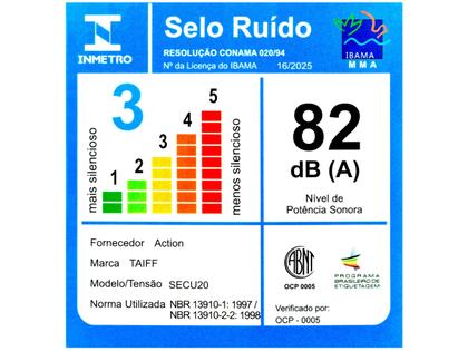 Imagem de Secador De Cabelo 110v Taiff Profissional Potente Íon 2000w